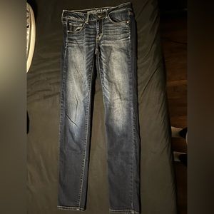 American eagle skinny jeans size 4 long